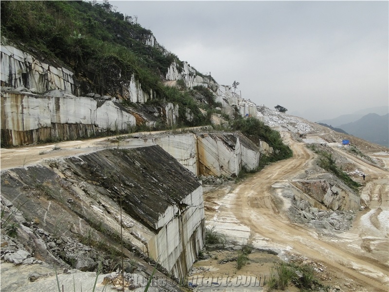 Yen Bai White Marble Quarry