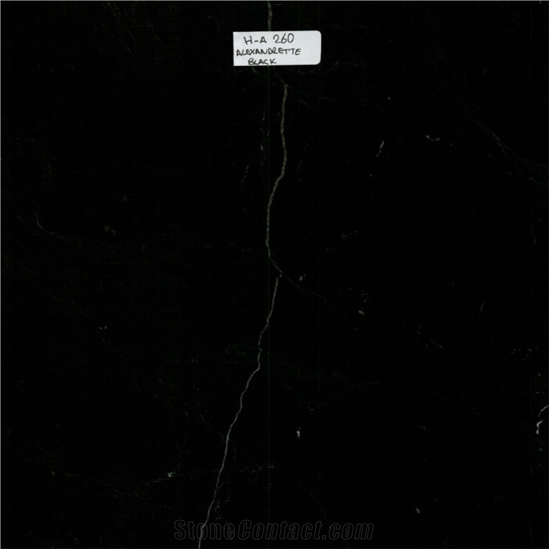 Alexandrette Black Marble - Oro Venato - Bruno Perla Marble Quarry
