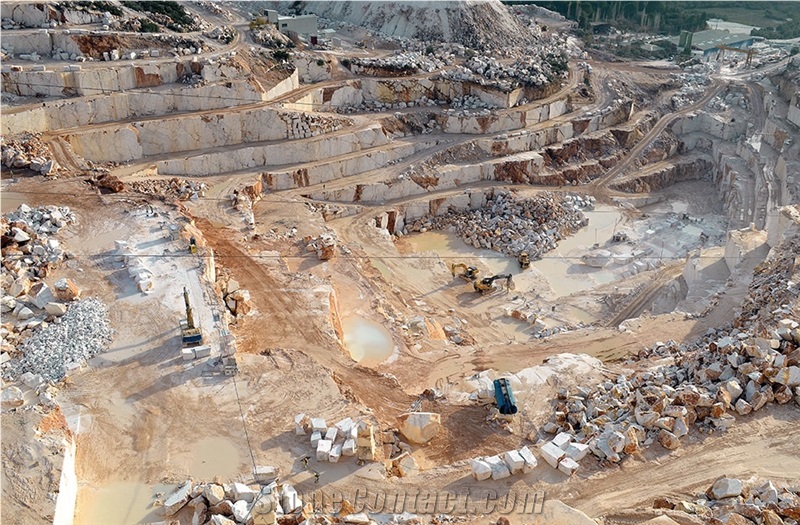 Mugla White marble quarry