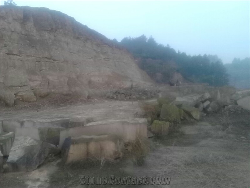 Sichuan Beige Sandstone Quarry