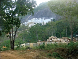 White Supreme Granite Quarry