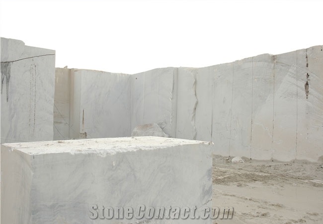 Panther White Marble Daroli Quarry