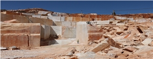 Calacata Pink AGF Marble Quarry
