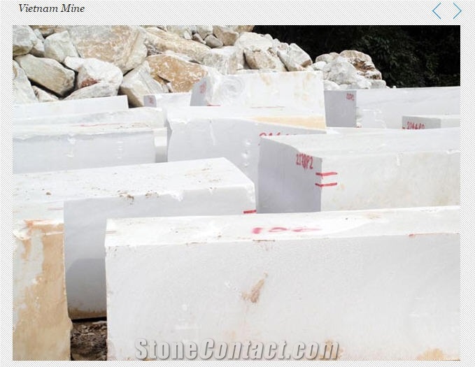 Flawless White Marble Quarry