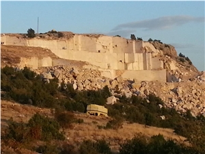 Regal Beige Marble Quarry