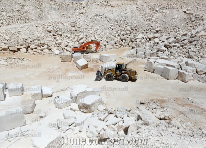 El Shikh Fadl Sunny Marble Quarry