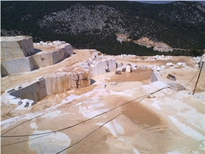Skyros Golden Sky Marble Quarry