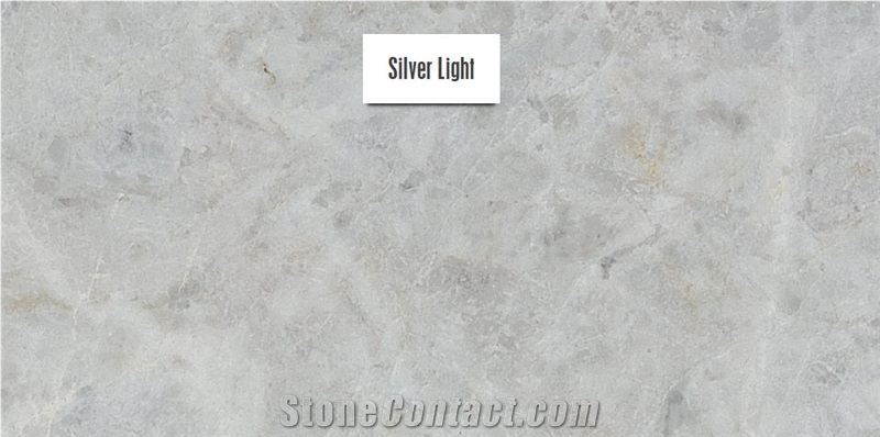 Skyros Silver Light Marble Quarry