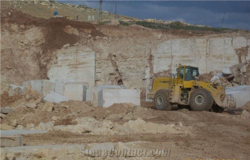 Kayseri Light Travertine , Light Blanco Travertine Quarry