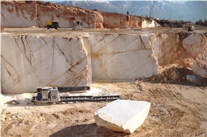 Bianco Sivec Marble Prilep Omega Quarry