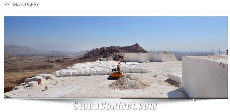 Snow Pearl Marble and Rose Pearl Marble Fatima Quarry
