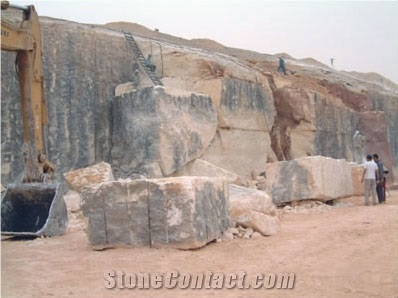 Sunny Marble Bani Sweif quarry