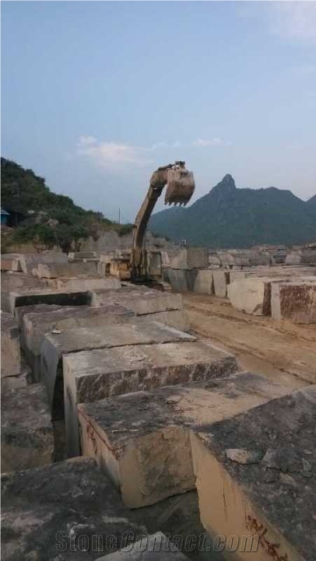 China Portoro Gold Marble Quarry