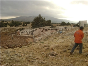 Karaman Pink Marble Quarry