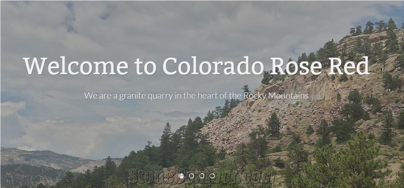 Colorado Rose Red Granite Quarry