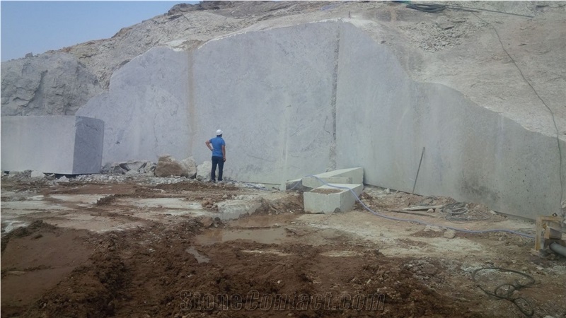 Colonial White Granite Quarry