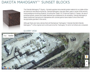 Dakota Mahogany Granite Quarry