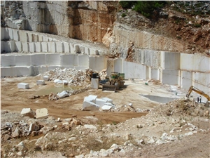 Thassos Snow White Marble Quarry