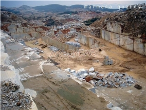 Marmara Zebra Marble Quarry