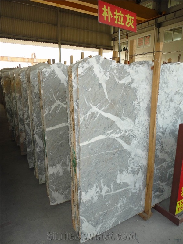 Xiamen China Chinese Paulo Grain Marble Slabs & Tiles Cross & Vein Cut Patterns