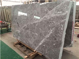 New Quarry Silver Grey Marble Slabs & Tiles, Classic Gray Color Marble Slab, Gray Marble Floor Tiles