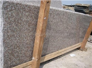 G687 Granite Tiles & Slabs, Peach Red Granite, Pink Granite, Polished Granite Slabs, China Pink Slabs, Natural Fujian Pink Granite, Best Price, Cheapest Slab