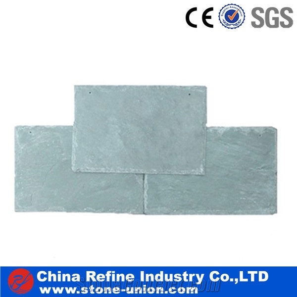 Green Roofing Slate Tile with High Quality,Honed Surface,China Natural Black Slate Roof Tile,Colorful Natural Slate Tile Roof and Roofing Tiles