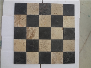 Hot Sale Beige Polished Travertine Slabs & Tiles for Wall and Floor
