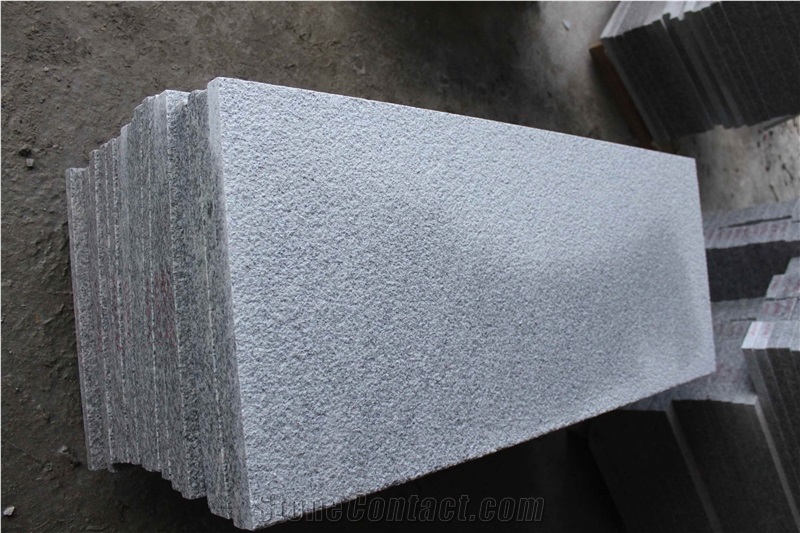 G359 Wendeng White Granite Flamed Slabs Cheap Prices, China White Granite