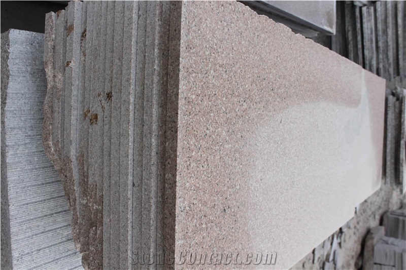 Shandong New Salisbury Pink Granite Tile & Slab Uniform Color Cheap Prices