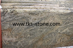 Amarelo Jaguar, Yellow Granite Kitchen Countertops