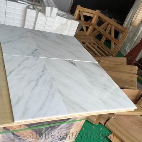 Guangxi White Marble Tiles & Slabs /China White Marble Tiles for Interior Building Wall & Floor