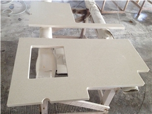 Niya White Galaxy Quartz Stone/Engineered Stone Soliud Surface Kitchen Countertops/Worktops
