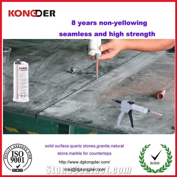 Natural Quartz Stone Adhesive,Granite Bonding Adhesive, Corian Solid Surface Adhesive from China