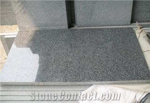 Fargo G654 Granite Tiles & Slabs, Padang Dark Granite, China Impala Black Granite, Sesame Black Granite Polished Tiles 30x60x2cm for Wall/Floor Covering
