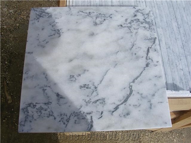 Carrara White Antilope Marble Tiles & Slabs, White Polished Marble Flooring