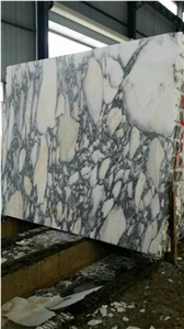 China Arabescato Marble/Chinese Statuario Marble/Chinese White Marble Slabs and Tiles,Polished