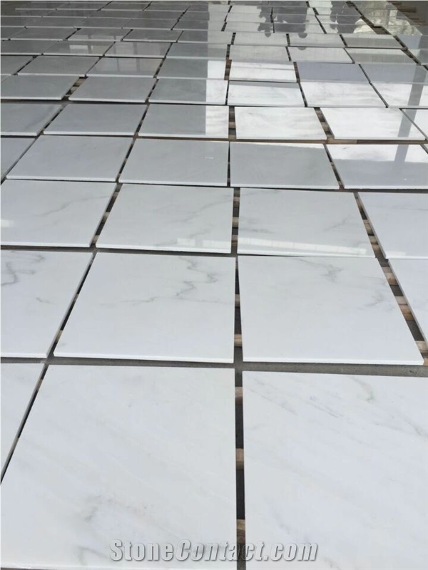 Danba White Marble Tile