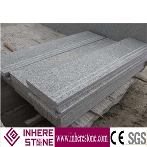 China G603 Light Grey Polished Granite Stairs & Steps, Light Grey Granite Stairs & Steps