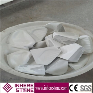 Many Designs White Marble Soap Dish for Bathroom