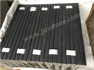Black Basalt Honed Tiles,Hainan Dark Black Basalt, China Black Basalt Walling & Flooring Cladding Slabs & Tiles