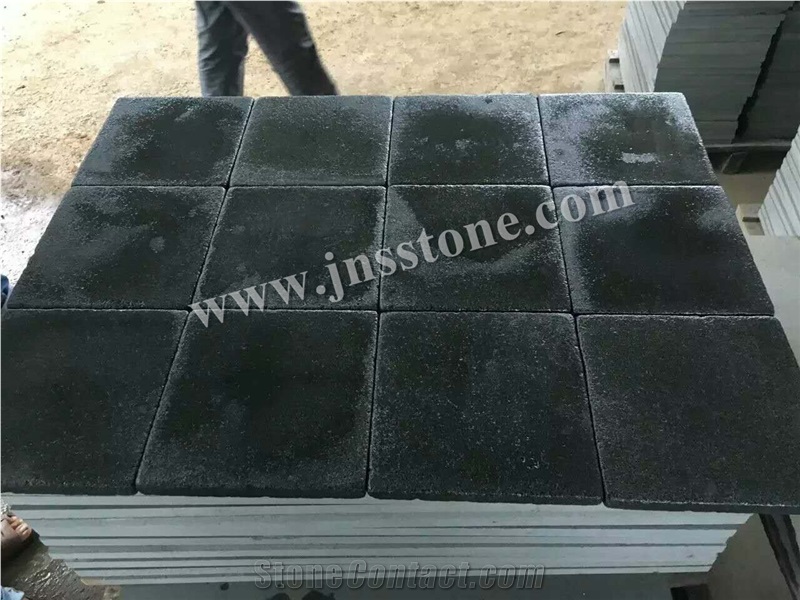 Hainan Black Basalt Cobblestone,Black Basalt Tumbled Stone
