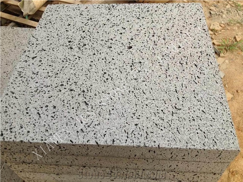 Hainan Grey/ Walling,Flooring,Cladding/Lava Stone Tile & Slab