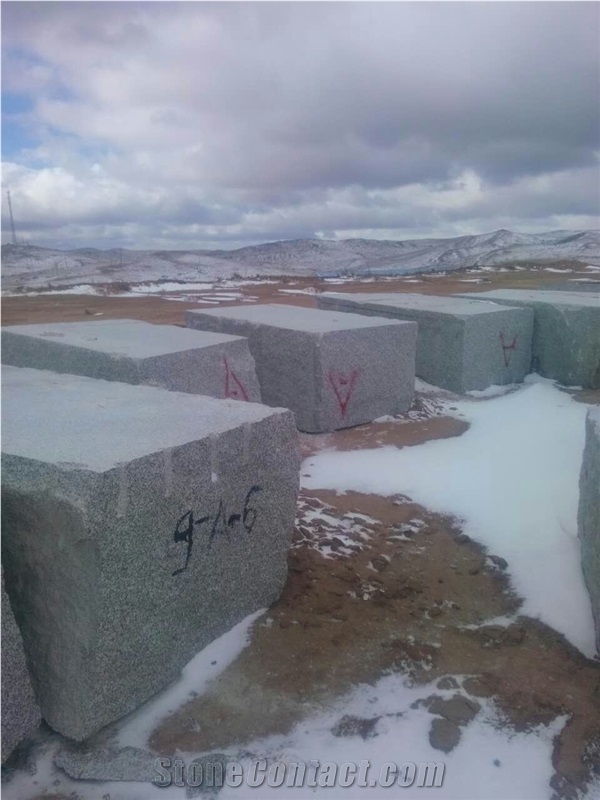 Inner Mongolia White Granite Block, China White Granite