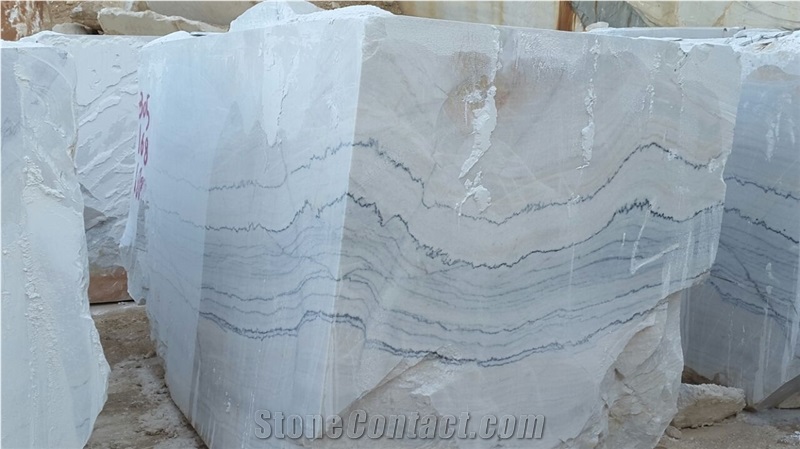 Ghorveh White Marble Blocks