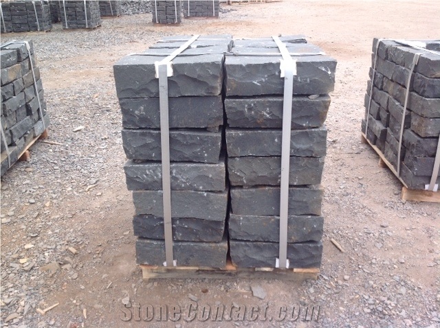 Viet Nam Black Basalt Slabs & Tiles