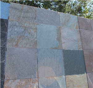 Tuscan Quartzite Tiles & Slabs, Yellow Quartzite Cube Stone & Pavers