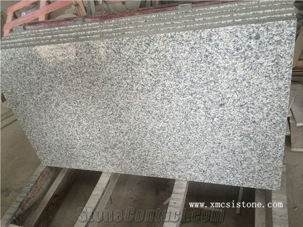 Own Factory-G439 Grey Granite/China Big Flower White Granite Tiles for Building Wall Tiles