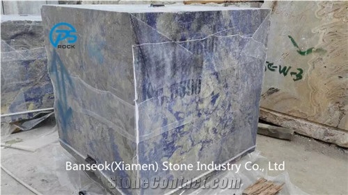 Blue Marble Slab & Tile, Good Price, Building Stone