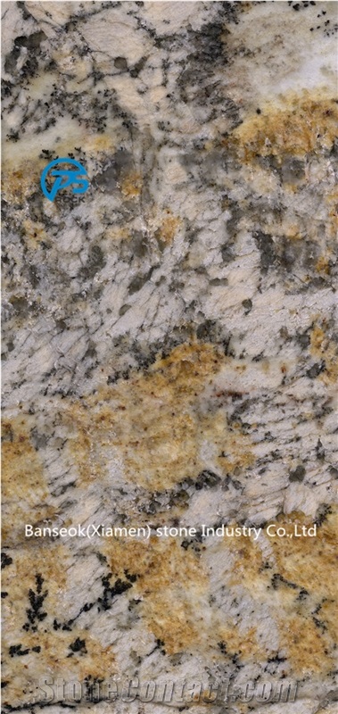 Yellow Granite Tile, Patio Stone, Good for Price, Natural Stone